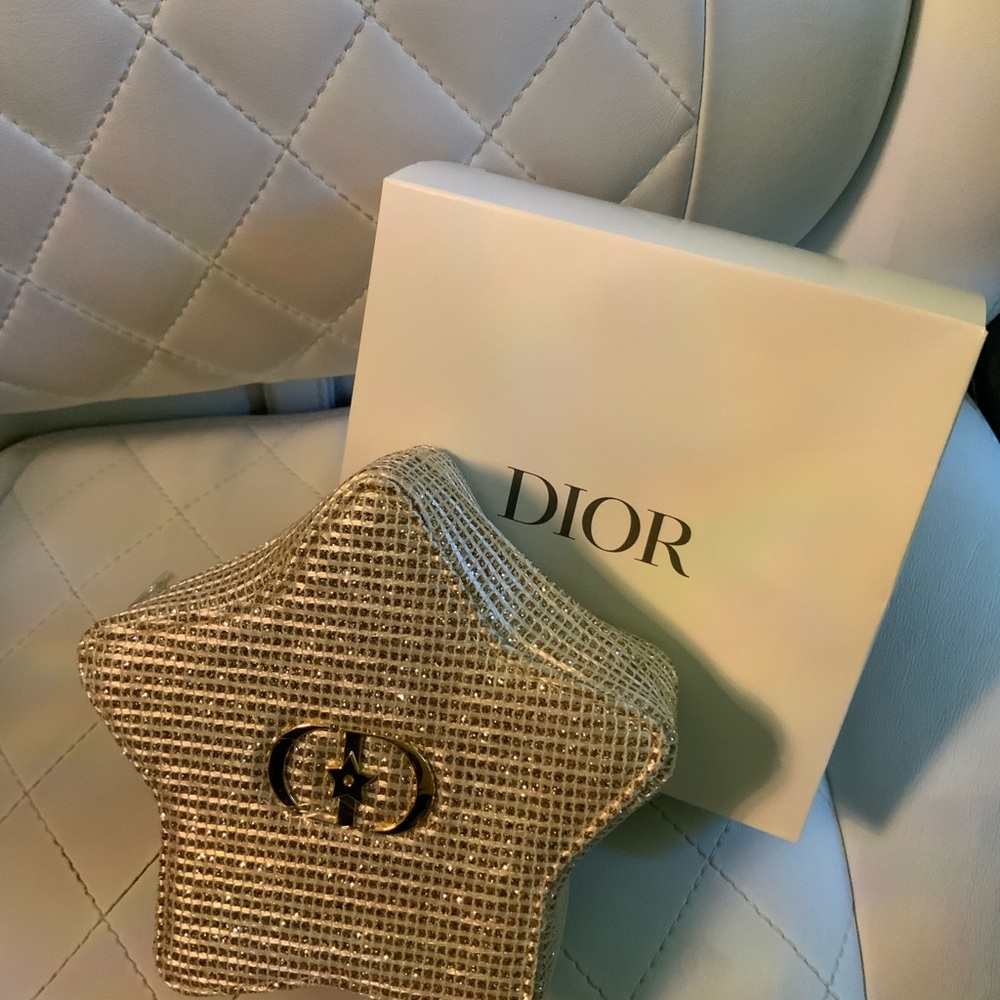 Dior Star-Shaped Silver Bag